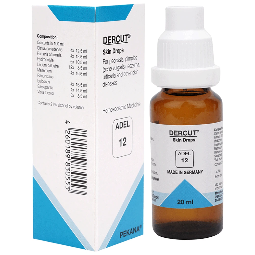 ADEL 12 Dercut Drop bottle of 20 ml Drop ADEL 12 Dercut Drop bottle of 20 ml Drop