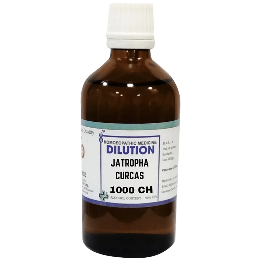 LDD Bioscience Jatropha Curcas Dilution 1000 CH bottle of 100 ml Dilution LDD Bioscience Jatropha Curcas Dilution 1000 CH bottle of 100 ml Dilution