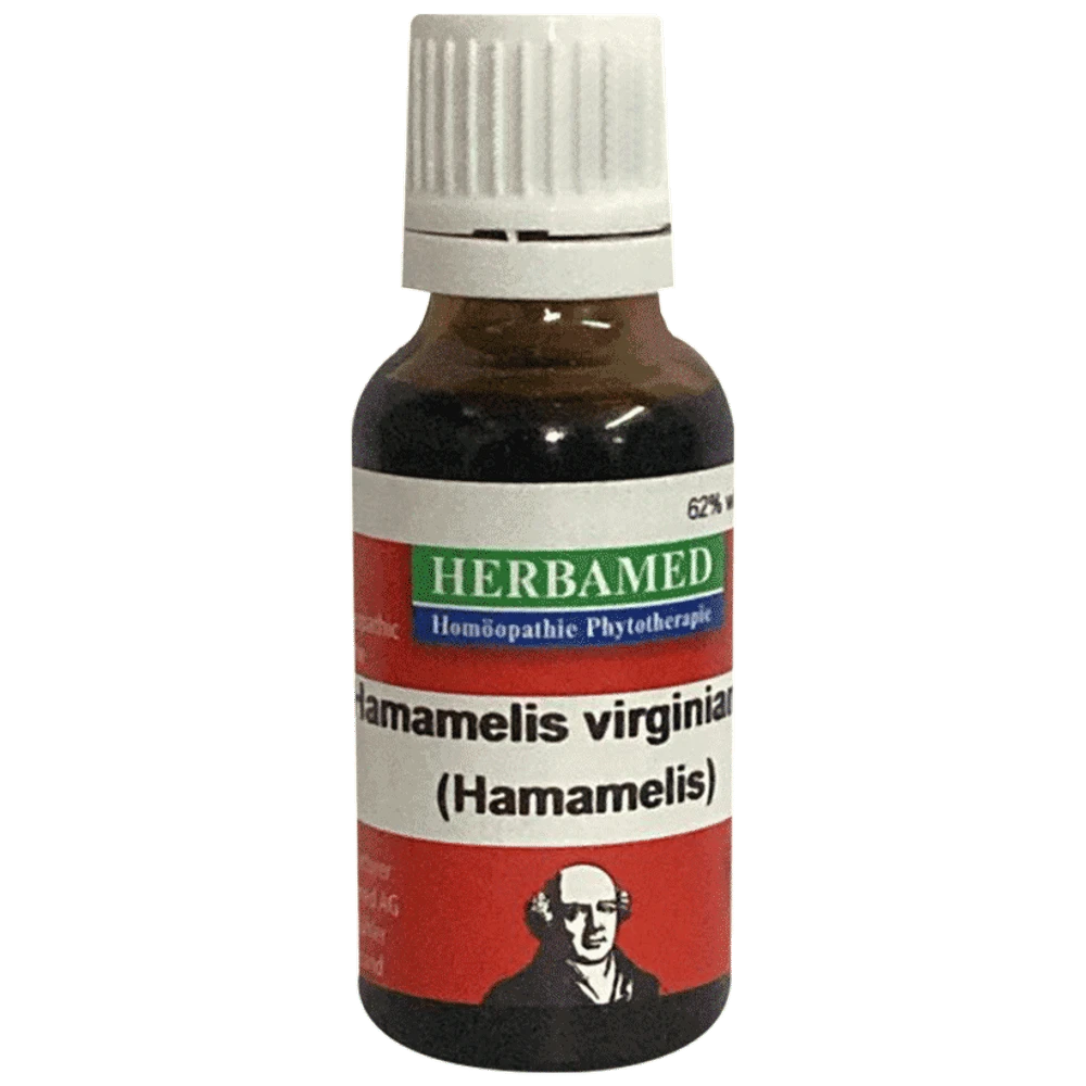 Herbamed Hamamelis Virginica Mother Tincture Q bottle of 20 ml Mother Tincture