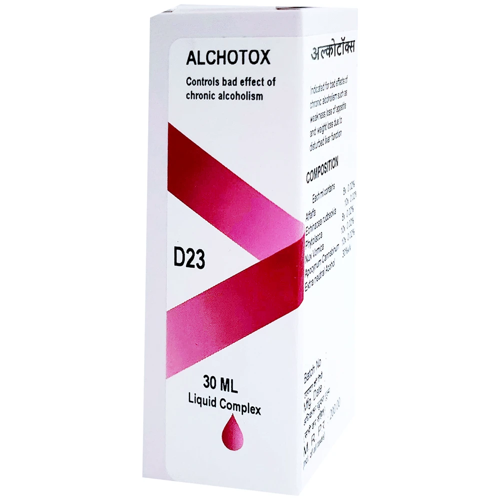 Doliosis D23 Alchotox Liquid Complex bottle of 30 ml Drop