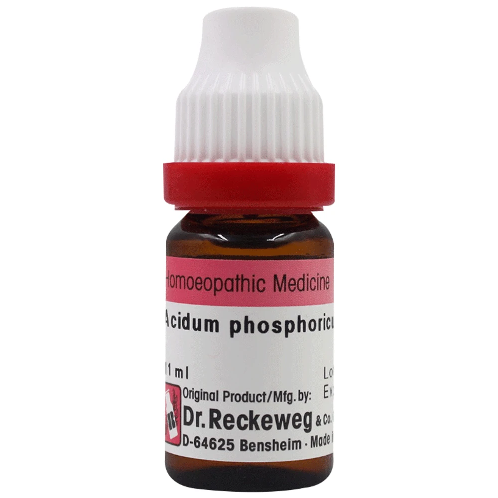 Dr. Reckeweg Acid Phosphoric Dilution 200 CH bottle of 11 ml Dilution