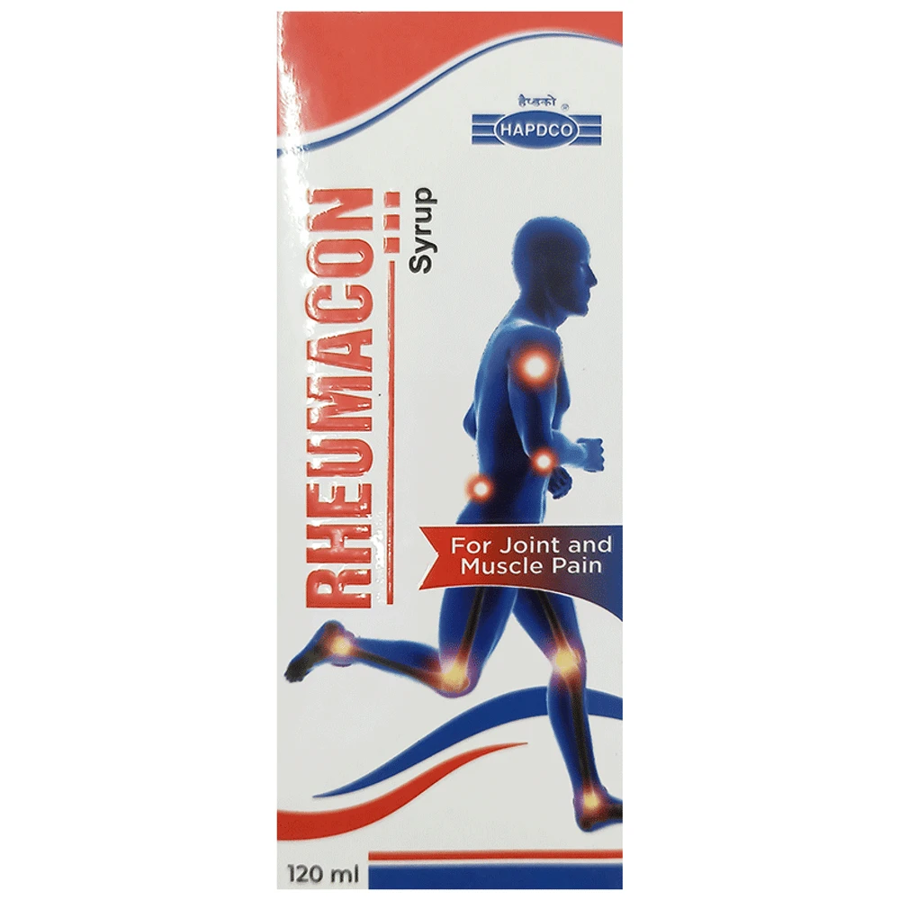 Hapdco Rheumacon Syrup bottle of 120 ml Syrup