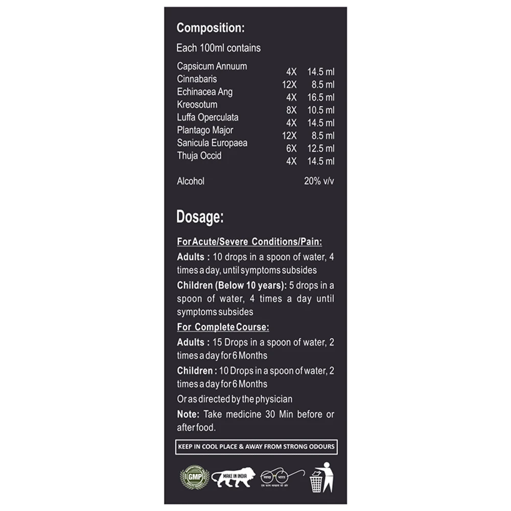 Qvik NH36 Sinuscura Sinus Drop bottle of 30 ml Drop