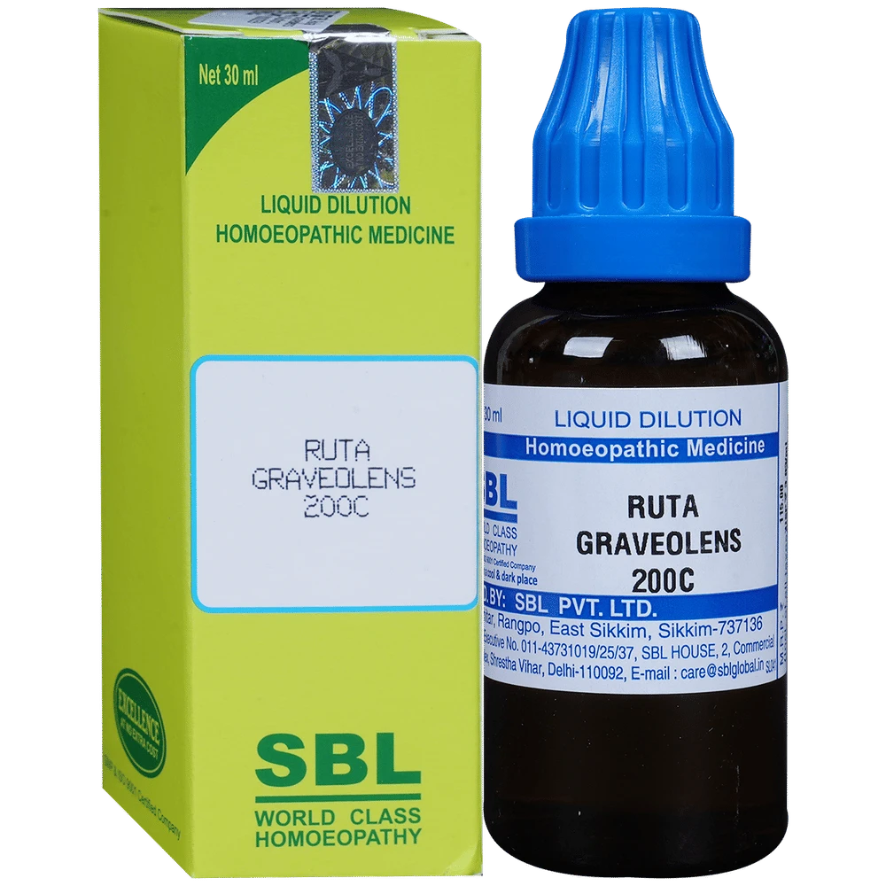 SBL Ruta Graveolens Dilution 200 CH bottle of 30 ml Dilution