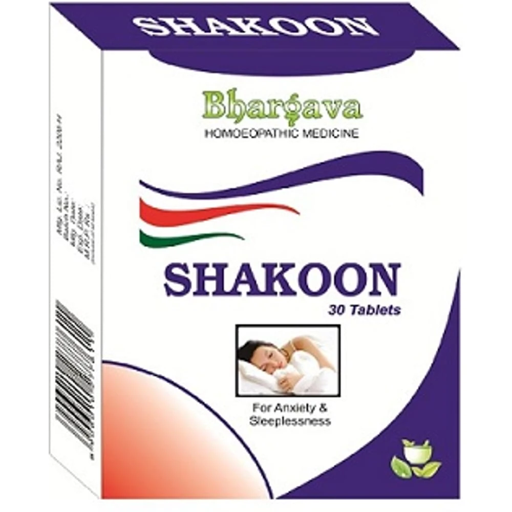 Bhargava Shakoon Tablet bottle of 30 tablets Bhargava Shakoon Tablet bottle of 30 tablets