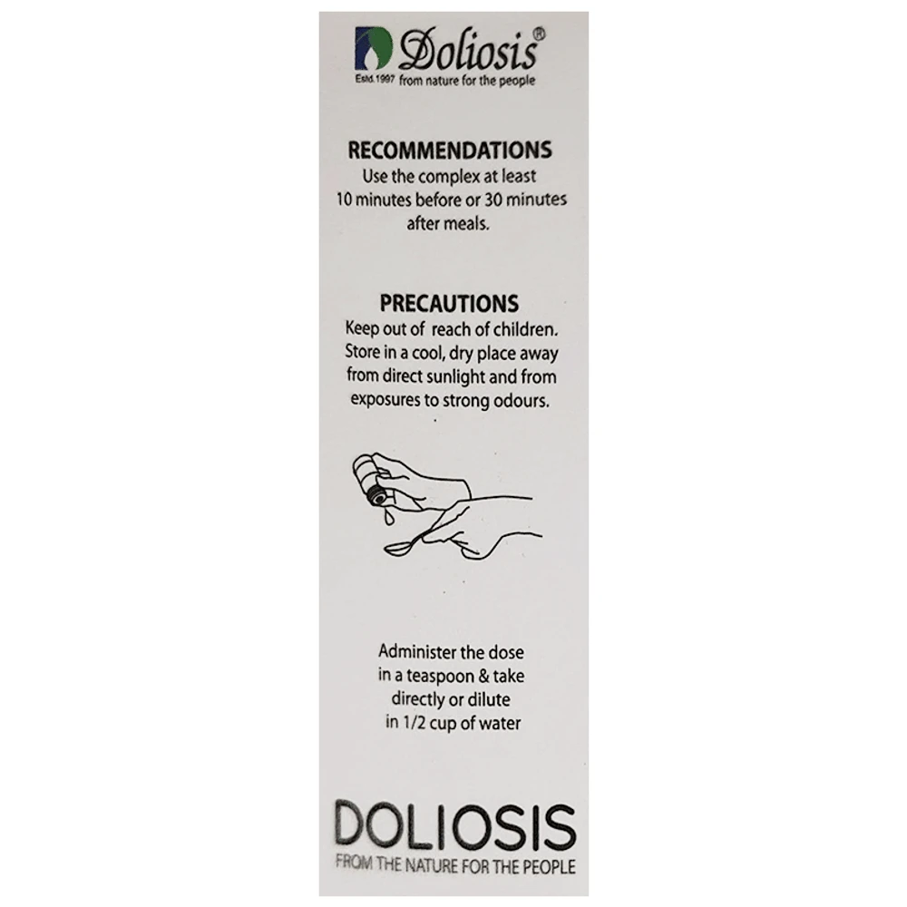 Doliosis D52 Haemoclean Liquid Complex bottle of 30 ml Drop