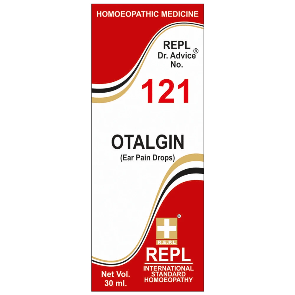REPL Dr. Advice No. 121 Otalgin (Ear Pain Drops) Drop bottle of 30 ml Drop