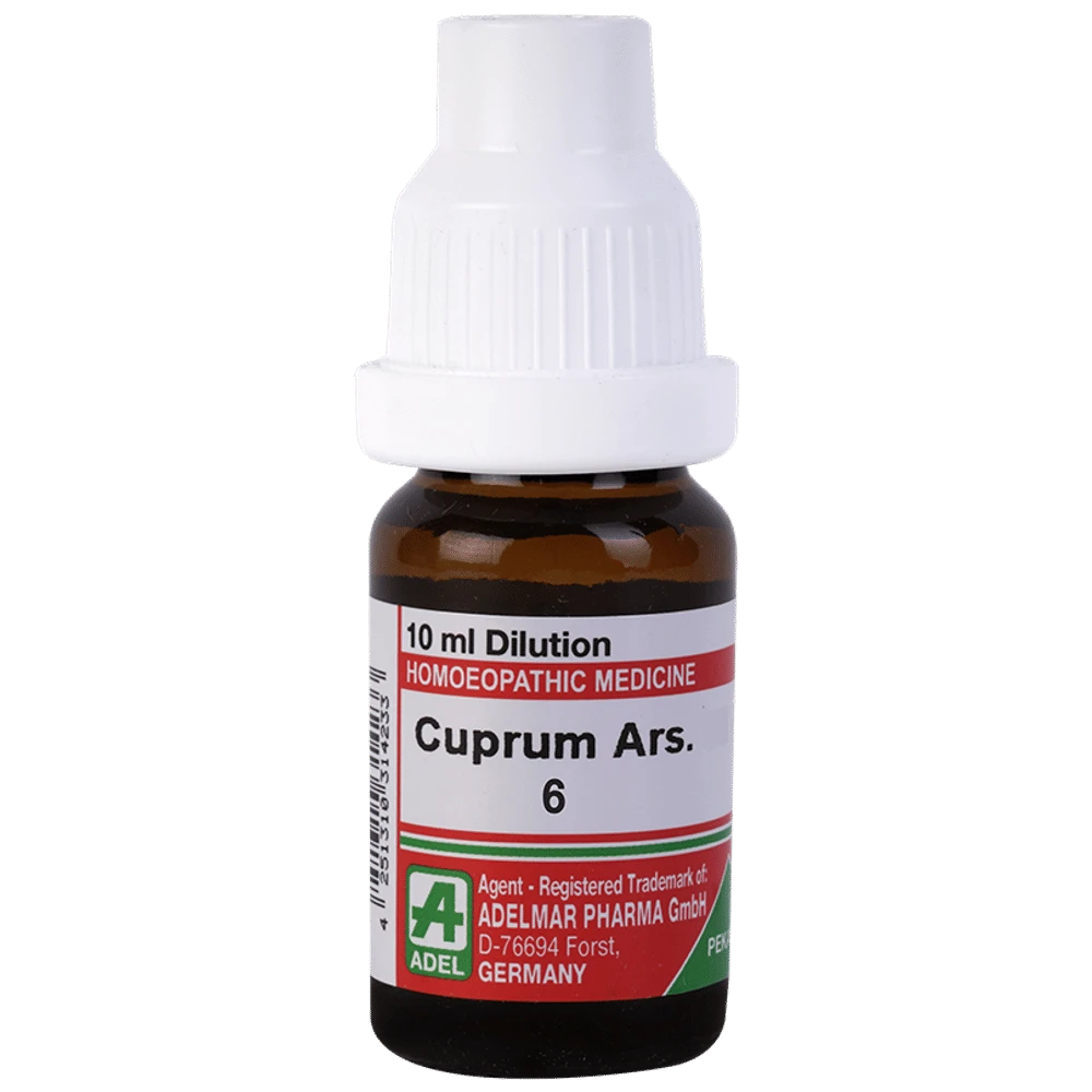 ADEL Cuprum Ars. Dilution 6 bottle of 10 ml Dilution