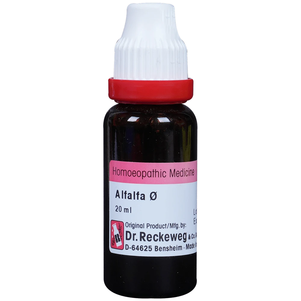 Dr. Reckeweg Alfalfa Mother Tincture Q bottle of 20 ml Mother Tincture