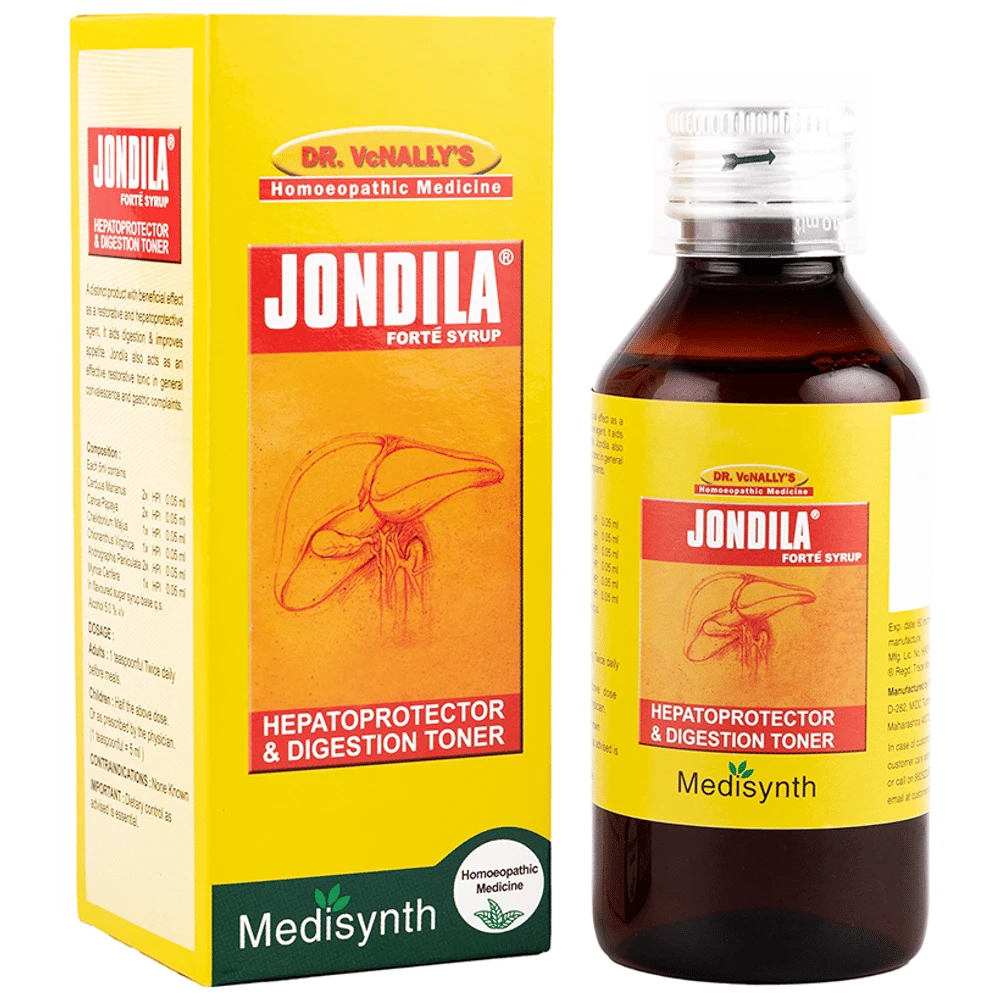 Medisynth Jondila Forte Syrup bottle of 450 ml Syrup