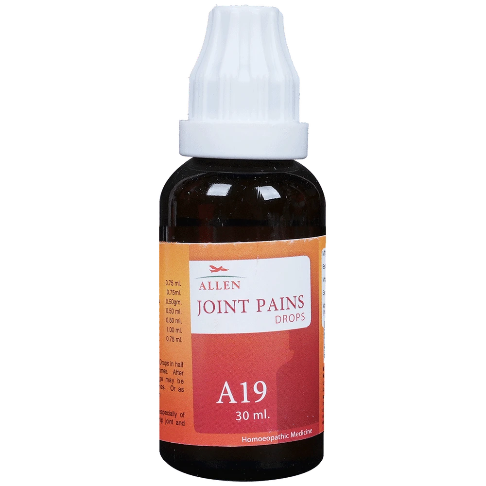 Allen A19 Joint Pains Drop bottle of 30 ml Drop