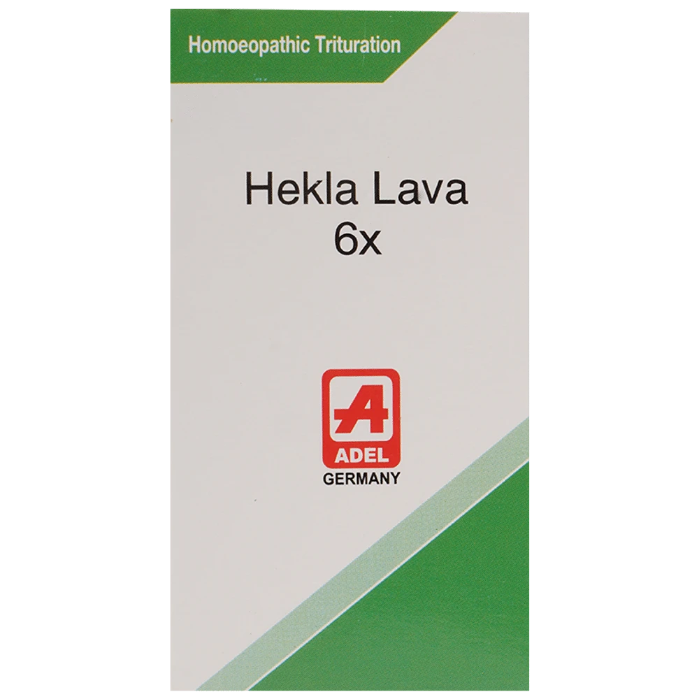 ADEL Hekla Lava Trituration Tablet 6X bottle of 20 gm Trituration Tablet ADEL Hekla Lava Trituration Tablet 6X bottle of 20 gm Trituration Tablet
