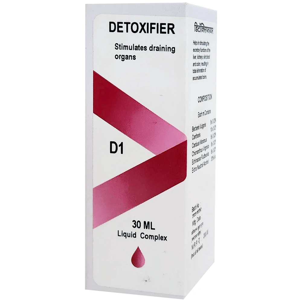 Doliosis D1 Detoxifier Liquid Complex bottle of 30 ml Drop