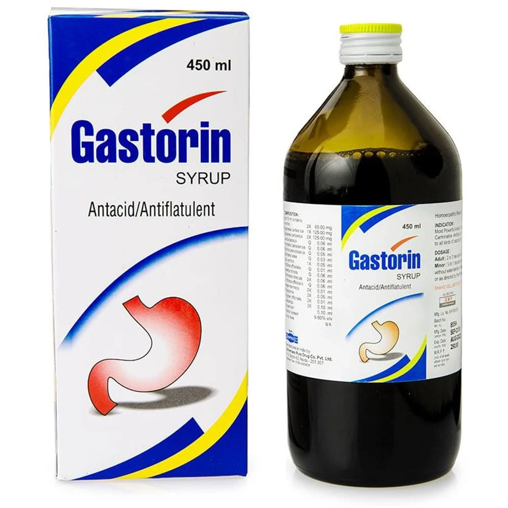 Hapdco Gastorin Syrup bottle of 450 ml Syrup