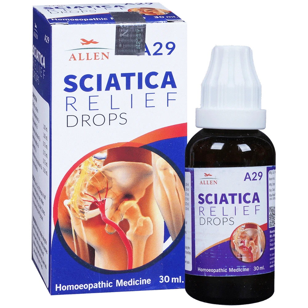Allen A29 Sciatica Relief Drop bottle of 30 ml Drop