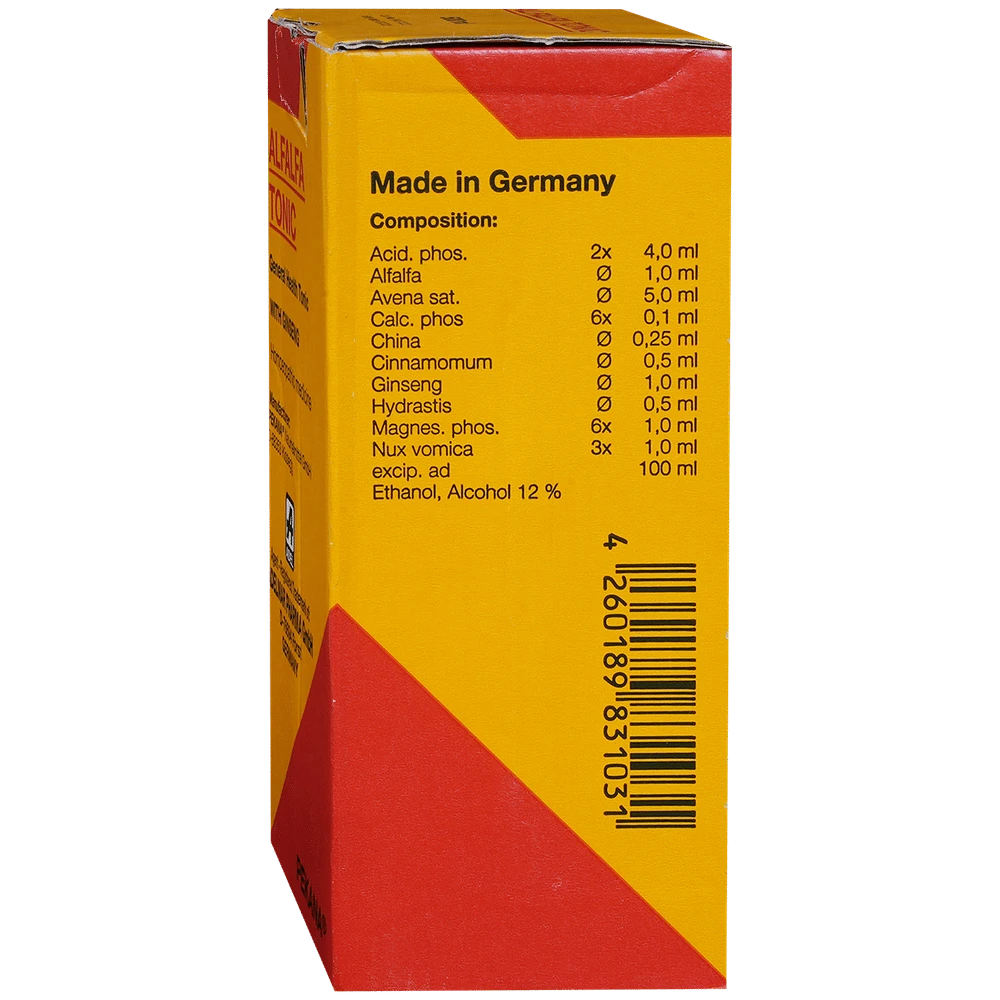 ADEL Alfalfa Tonic with Ginseng bottle of 500 ml Tonic