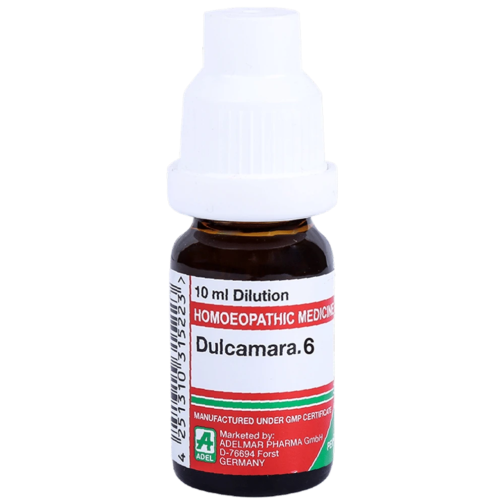 ADEL Dulcamara Dilution 6 bottle of 10 ml Dilution