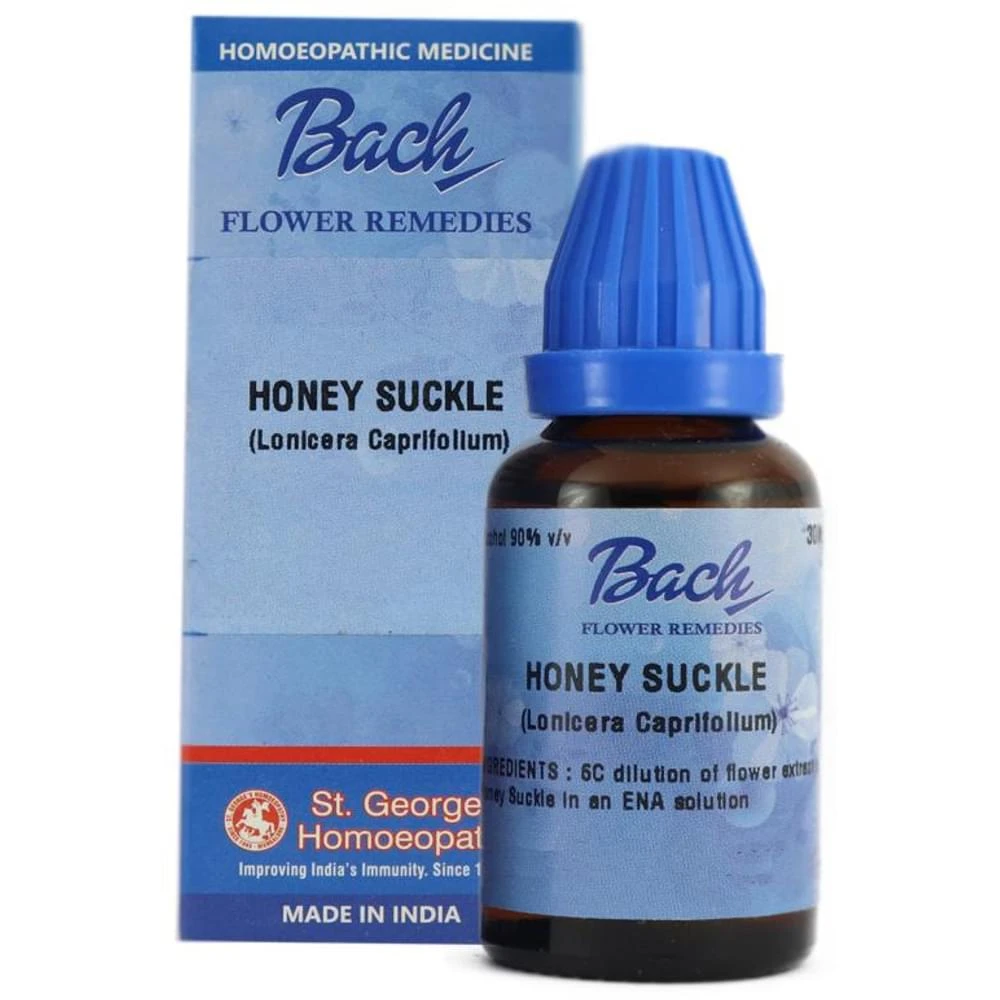 St. George‚Äôs Bach Flower Honey Suckle 6 CH bottle of 100 ml Dilution
