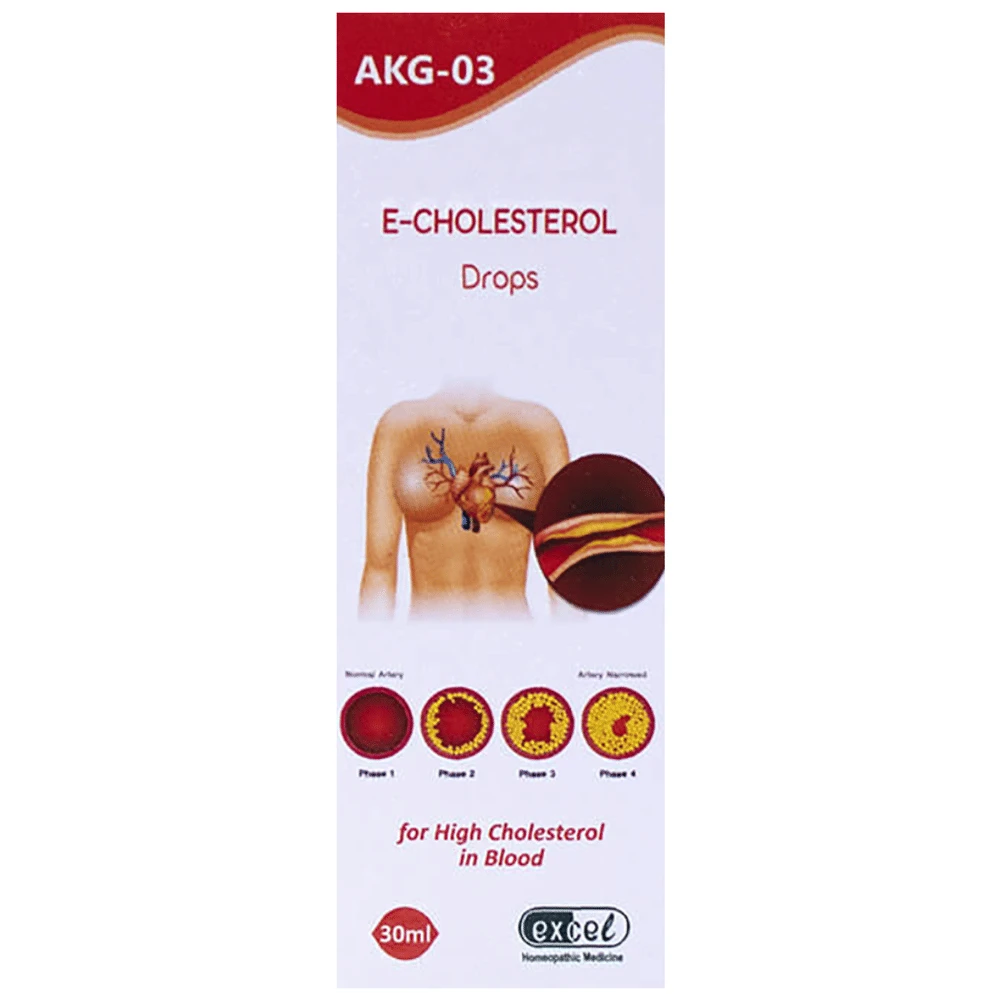 Excel AKG 03 E-Cholesterol Drop bottle of 30 ml Drop