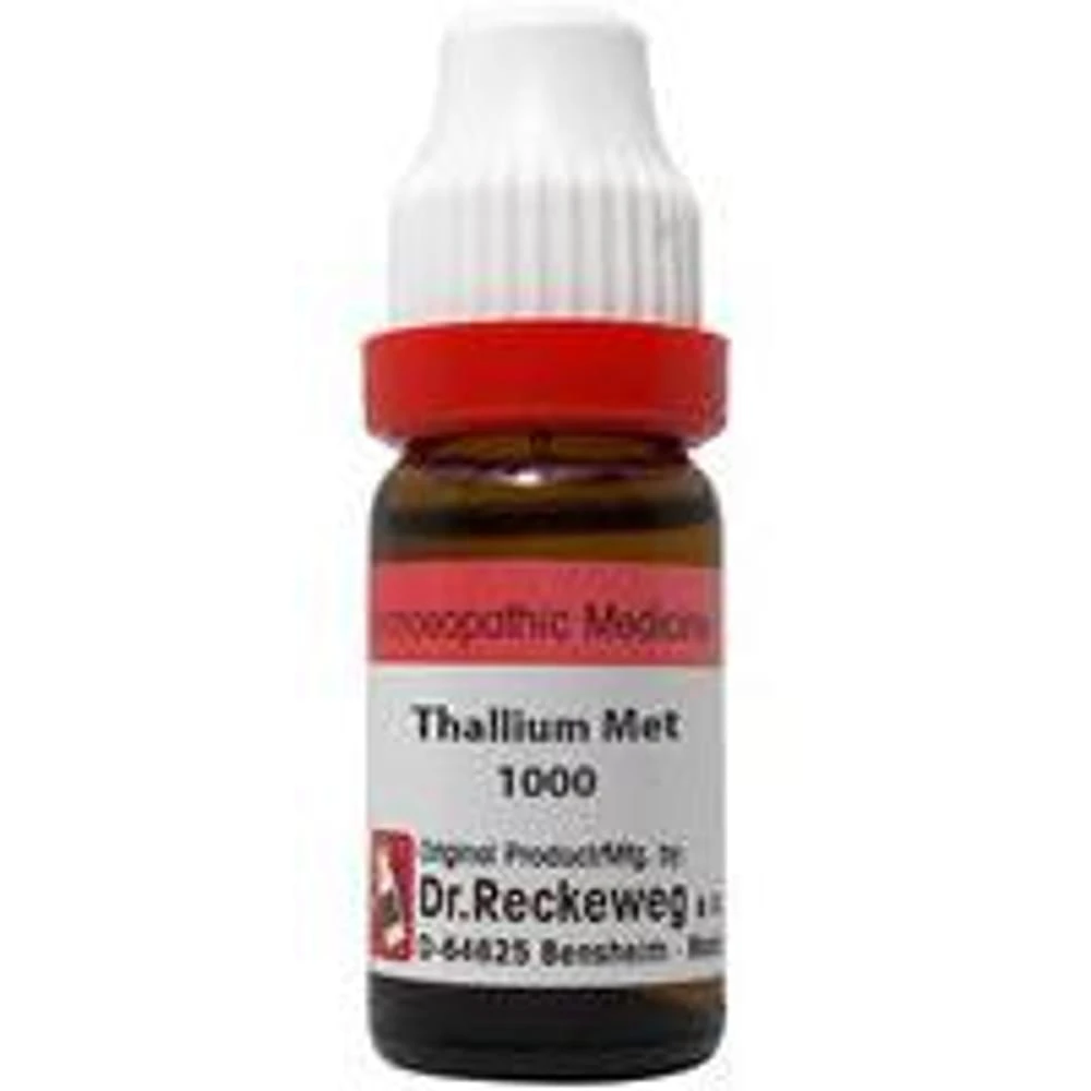 Dr. Reckeweg Thallium Met Dilution 1000 CH bottle of 11 ml Dilution