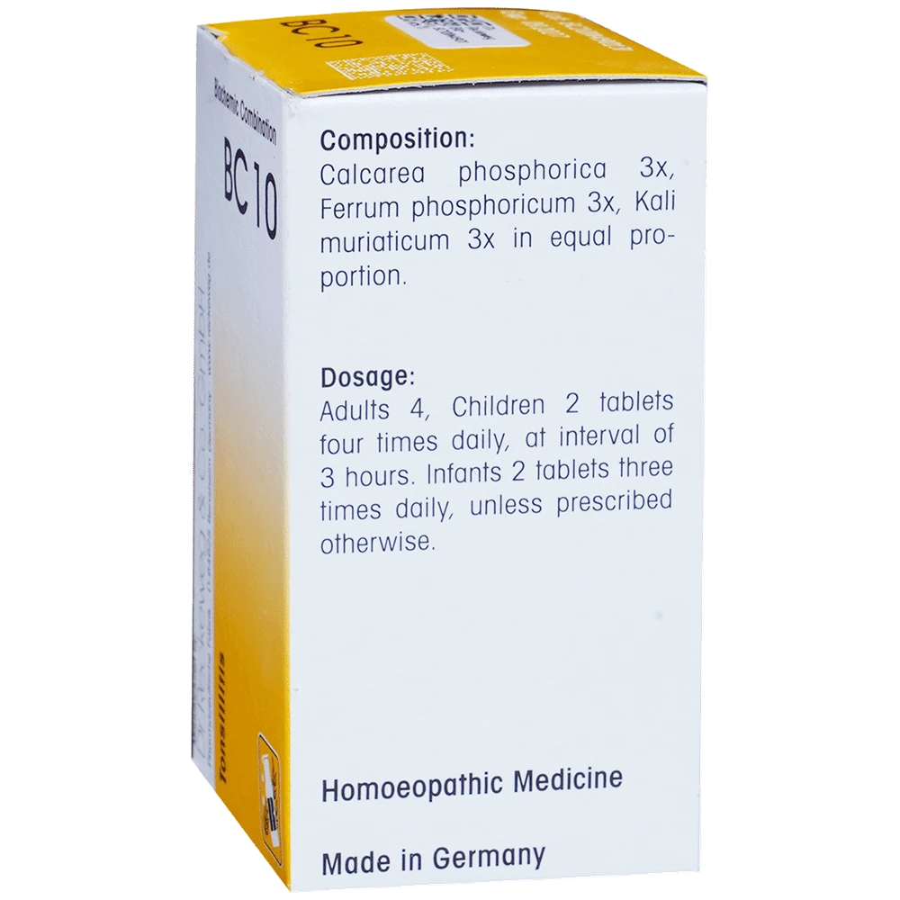 Dr. Reckeweg Bio-Combination 10 (BC 10) Tablet bottle of 20 gm Biocombination Tablet Dr. Reckeweg Bio-Combination 10 (BC 10) Tablet bottle of 20 gm Biocombination Tablet