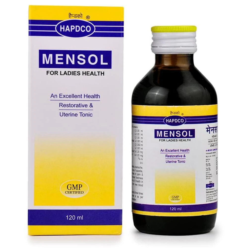 Hapdco Mensol Tonic bottle of 120 ml Tonic