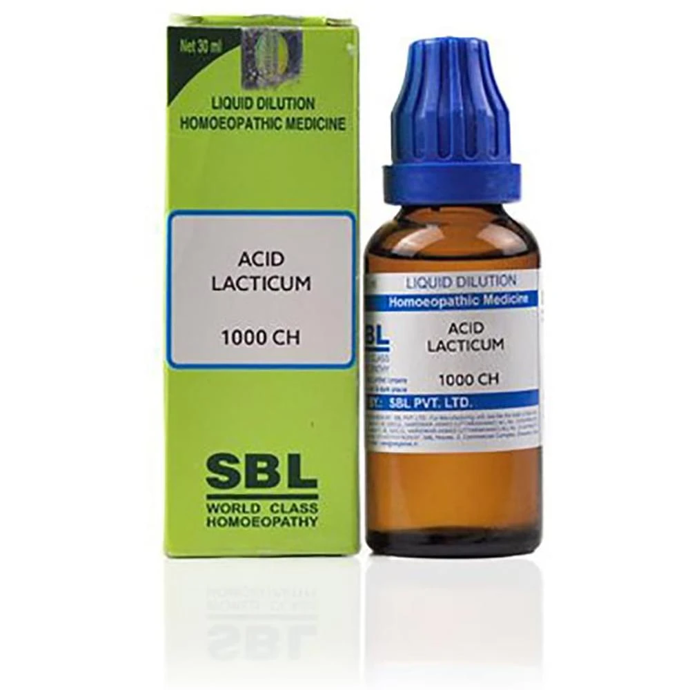 SBL Acid Lacticum Dilution 1000 CH bottle of 30 ml Dilution