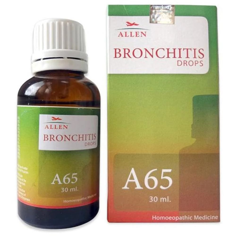 Allen A65 Bronchitis Drop bottle of 30 ml Drop