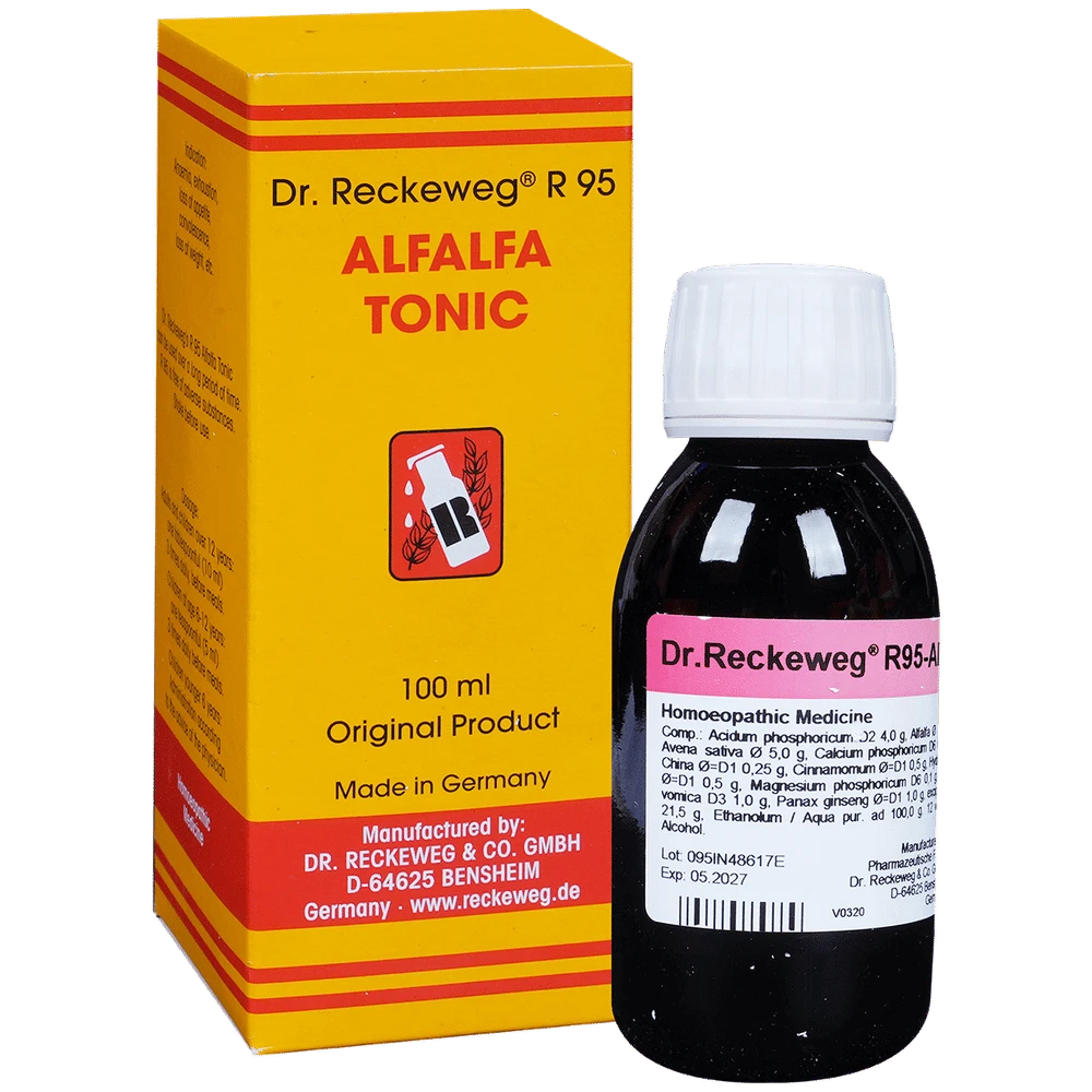 Dr. Reckeweg R95 Alfalfa Tonic bottle of 100 ml Tonic Dr. Reckeweg R95 Alfalfa Tonic bottle of 100 ml Tonic