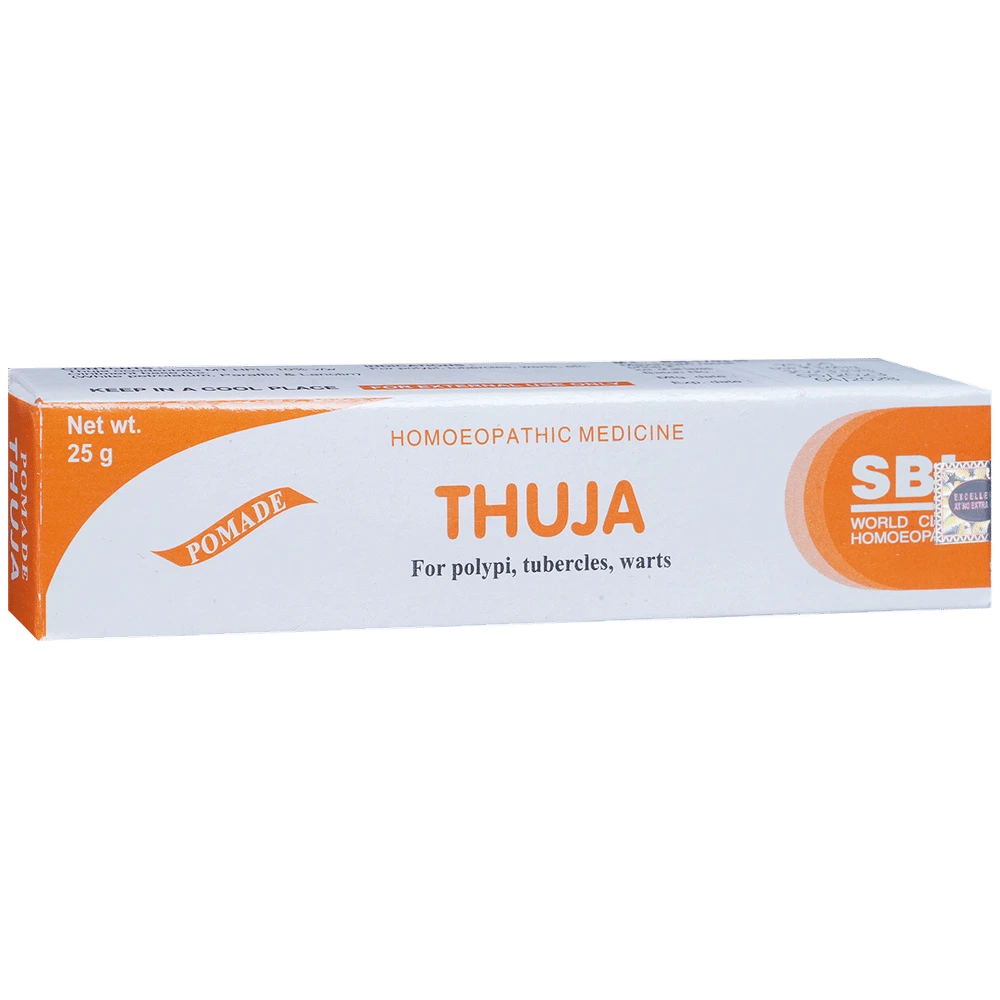 SBL Thuja Ointment tube of 25 gm Ointment