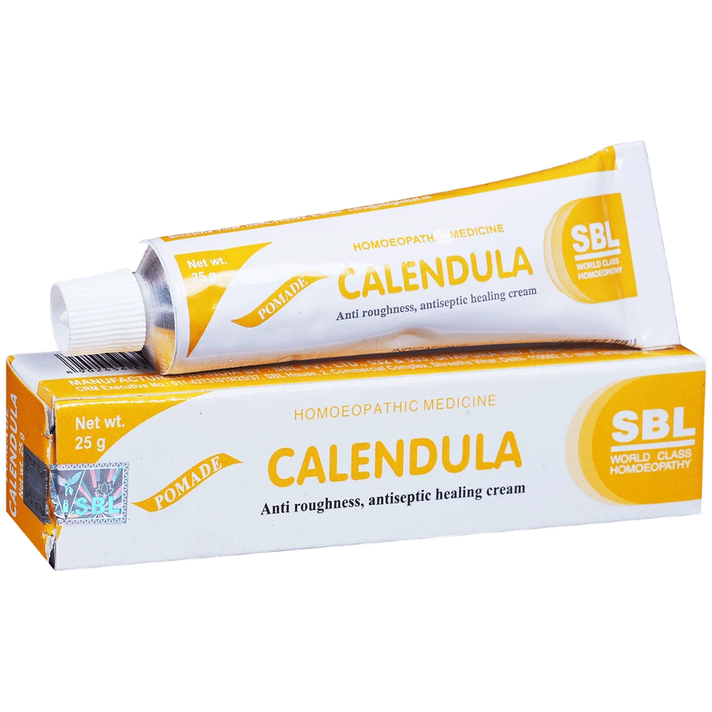 SBL Calendula Cream tube of 25 gm Cream