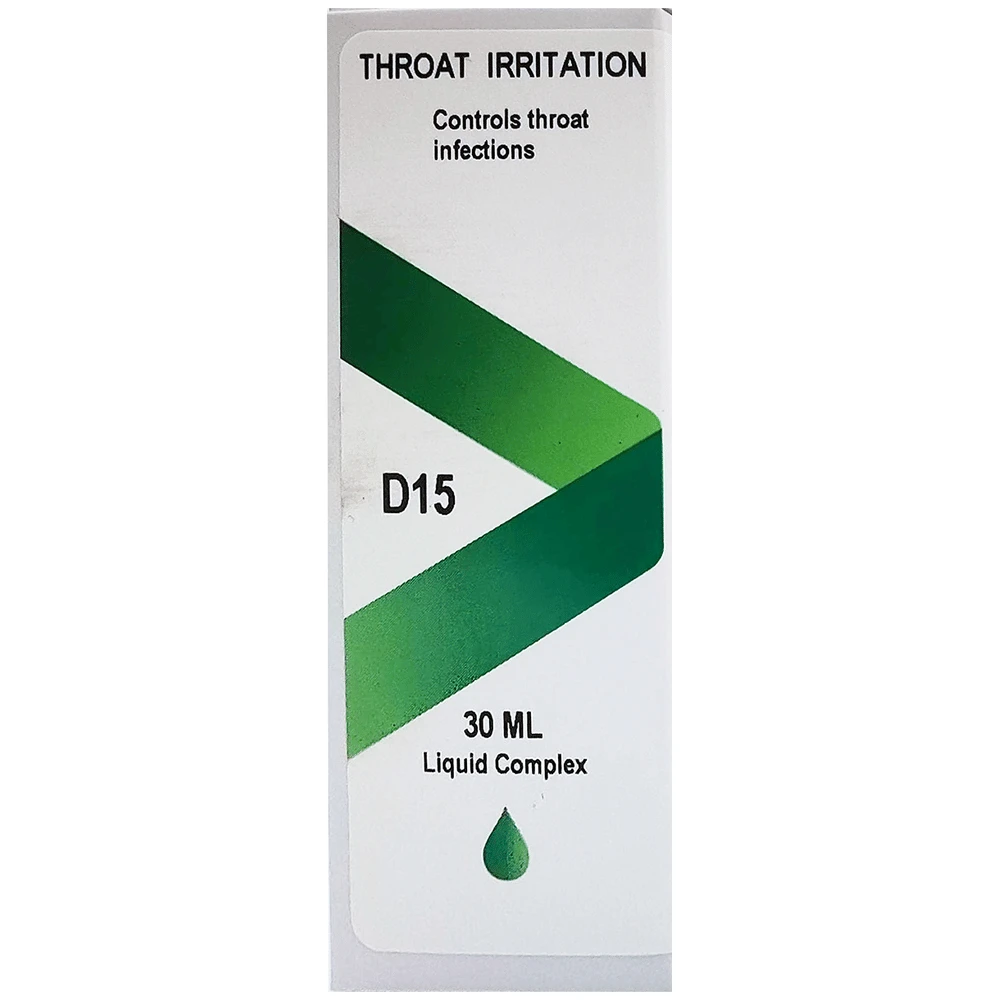 Doliosis D15 Throat Irritation Liquid Complex bottle of 30 ml Drop