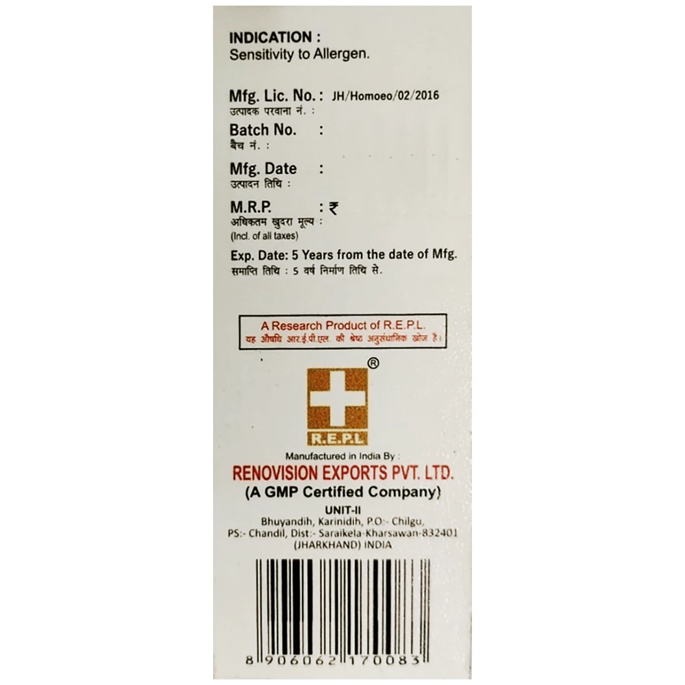 REPL Dr. Advice No.9 Allergii Drop bottle of 30 ml Drop