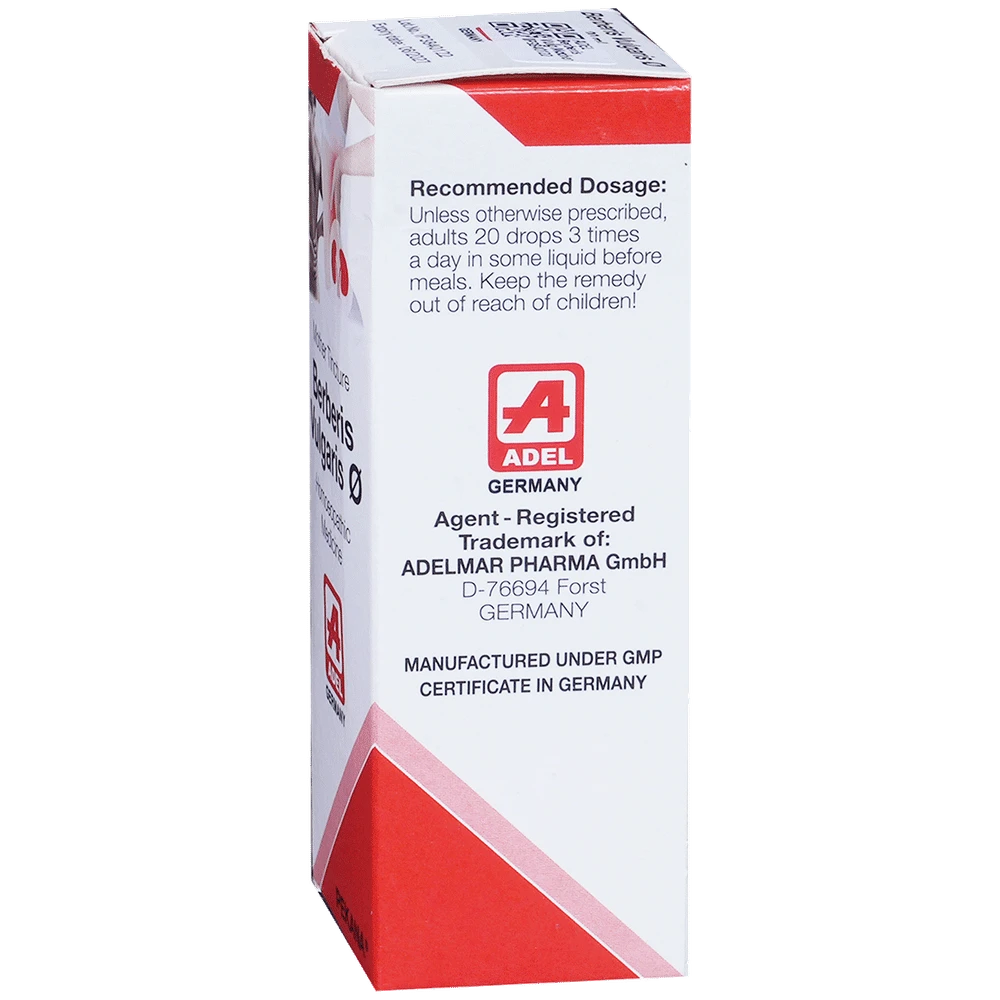 ADEL Berberis Vulg Mother Tincture Q bottle of 20 ml Mother Tincture