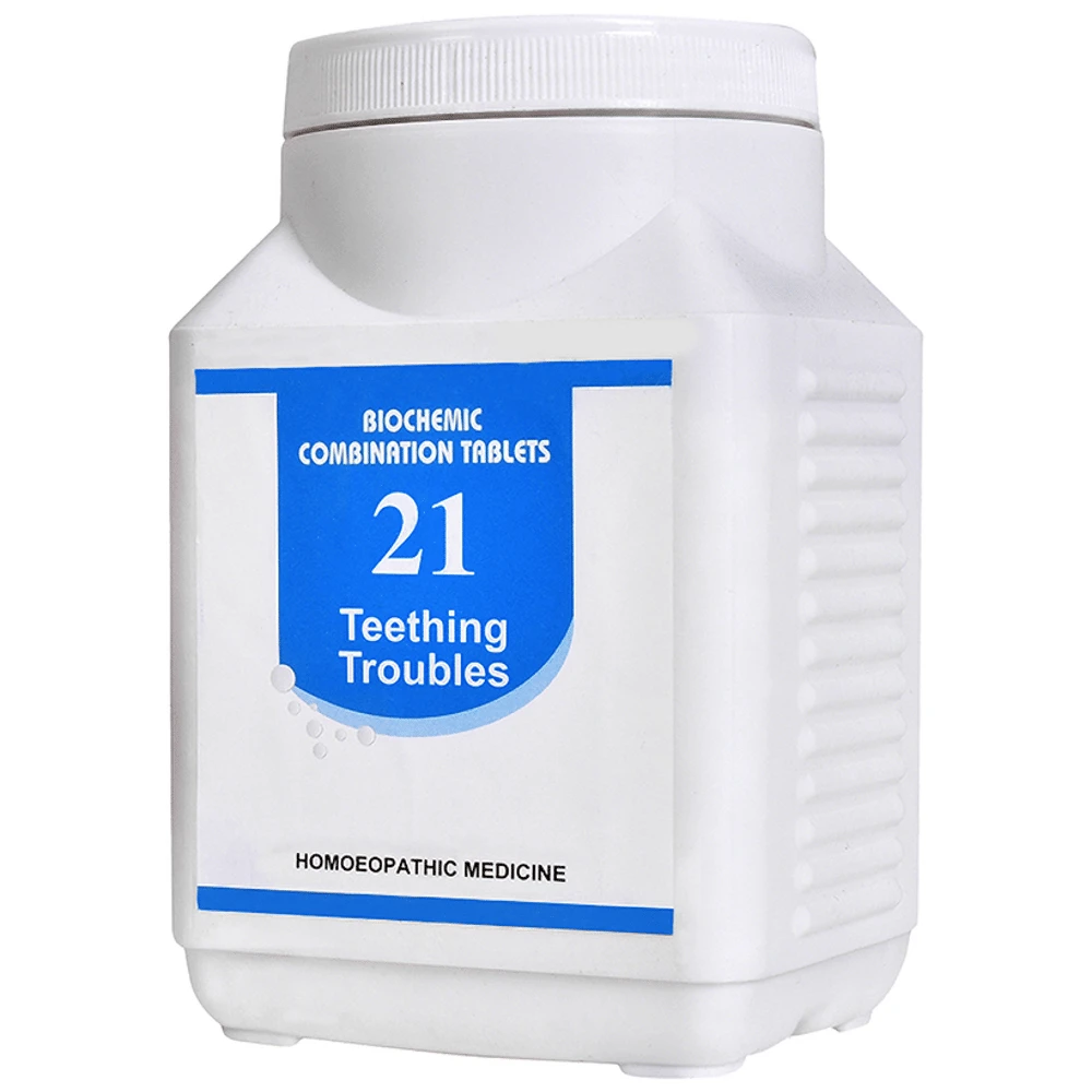 Bakson's Homeopathy Biocombination 21 Tablet bottle of 4500 biocombination tablets