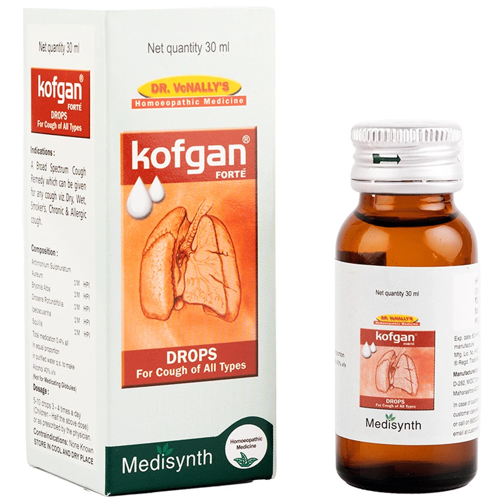 Medisynth Kofgan Forte Drop bottle of 30 ml Drop