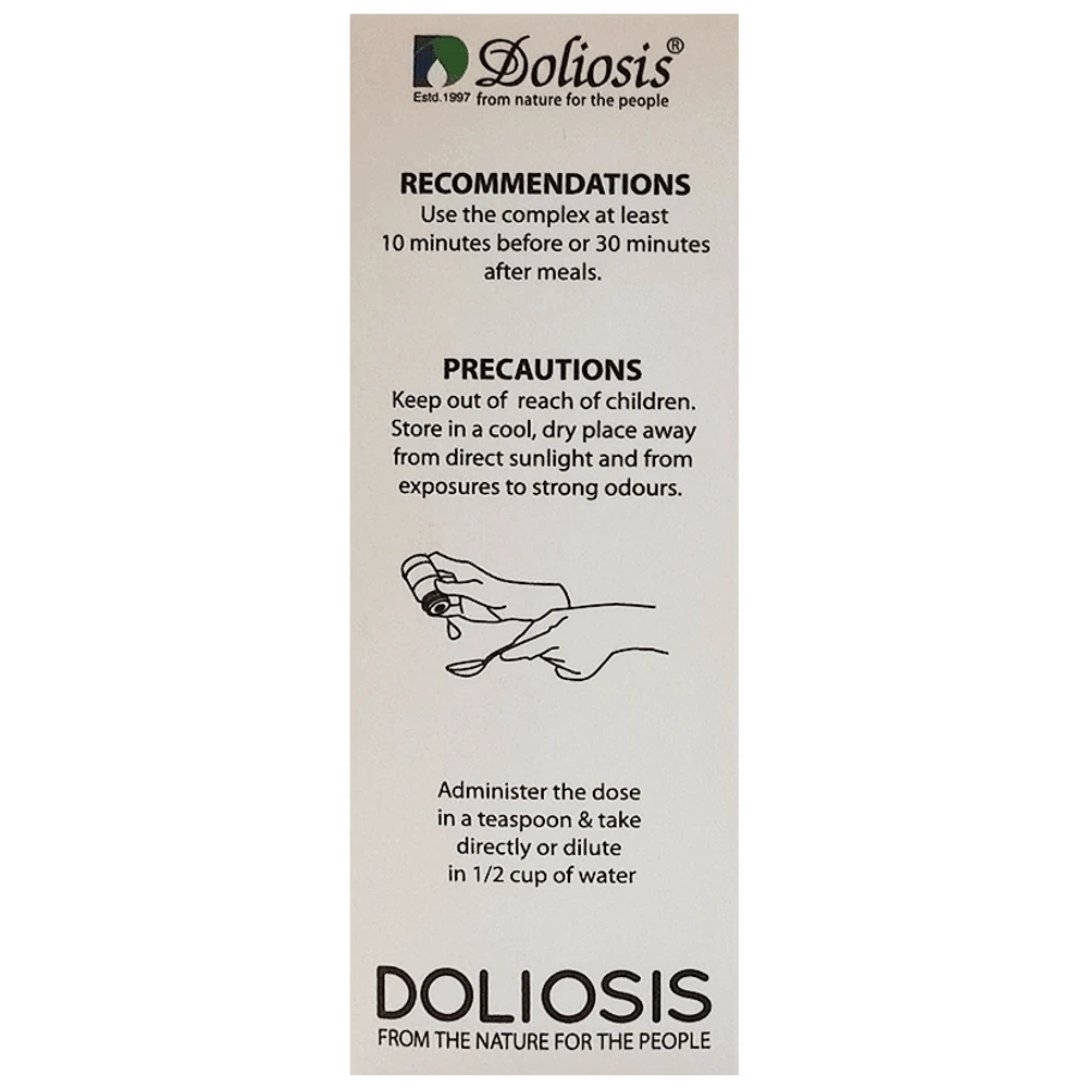 Doliosis D2 Hair & Scalp Liquid Complex bottle of 30 ml Drop
