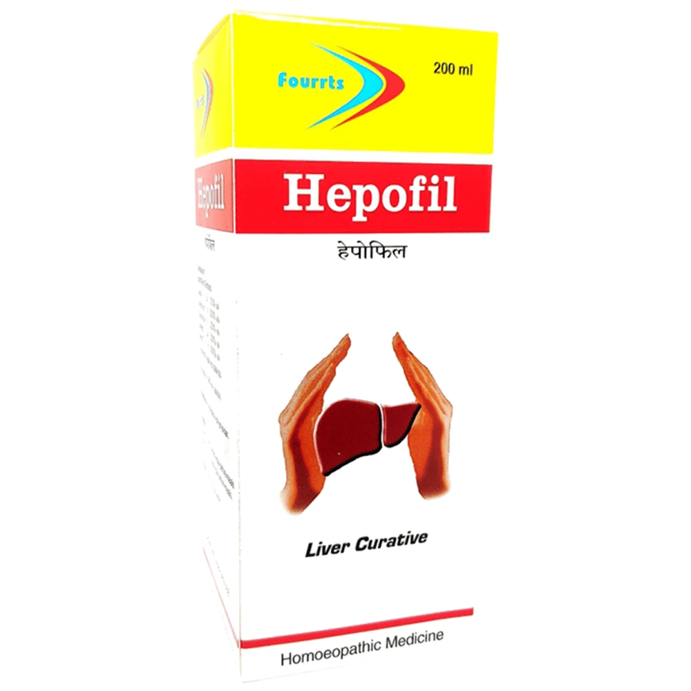 Fourrts Hepofil bottle of 200 ml Syrup