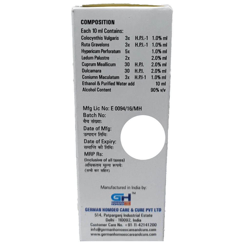 German's Spondylitis Care and Cure Drop bottle of 30 ml Drop