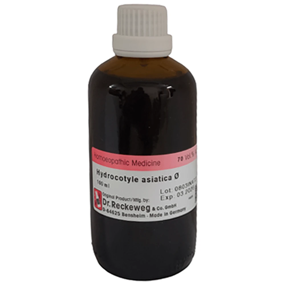 Dr Reckeweg Hydrocotyle AsiaticaMT Mother Tincture Q bottle of 100 ml Mother Tincture Dr Reckeweg Hydrocotyle AsiaticaMT Mother Tincture Q bottle of 100 ml Mother Tincture