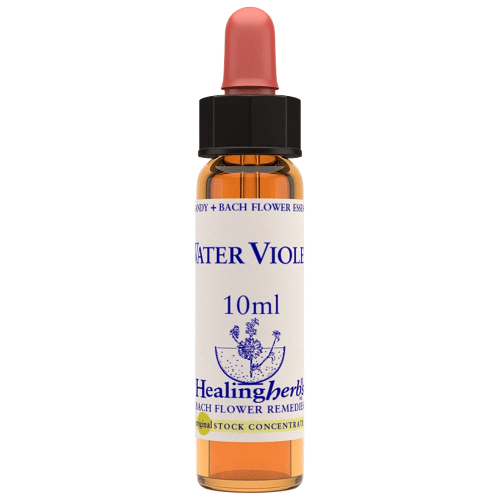 Healing Herbs Bach Flower Water Violet bottle of 10 ml Liquid