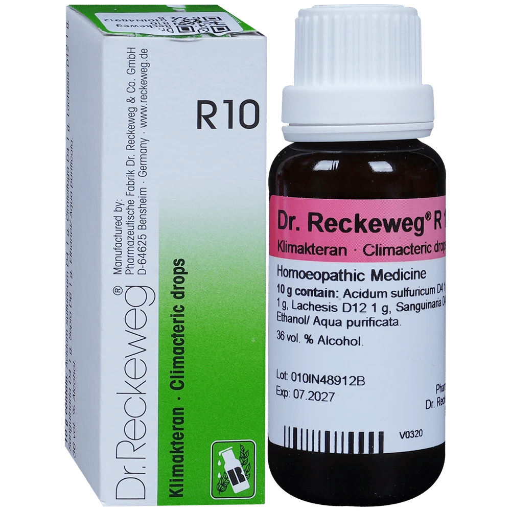 Dr. Reckeweg R10 Climacteric Drop bottle of 22 ml Drop