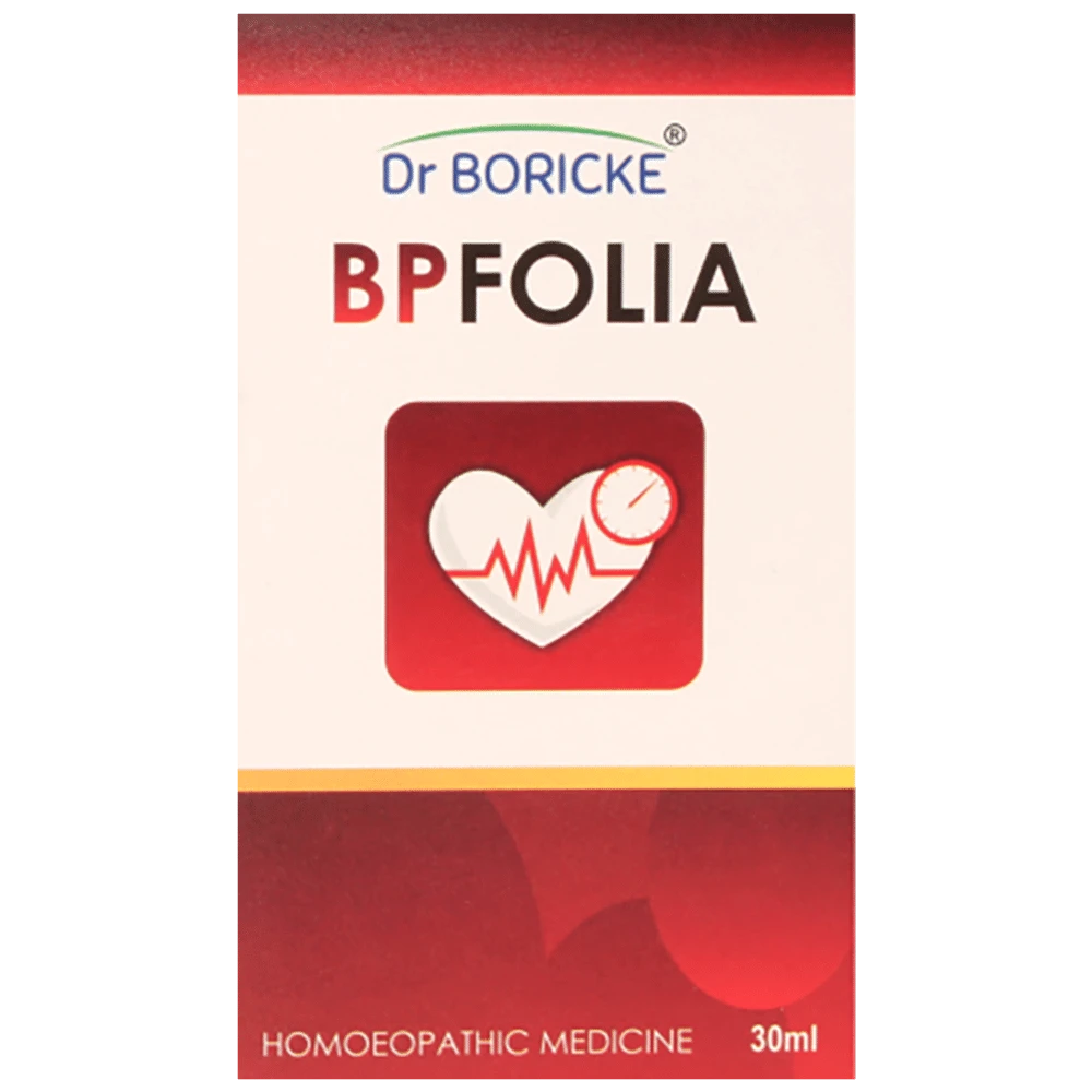 Dr Boricke Bpfolia Oral Drops bottle of 30 ml Oral Drops