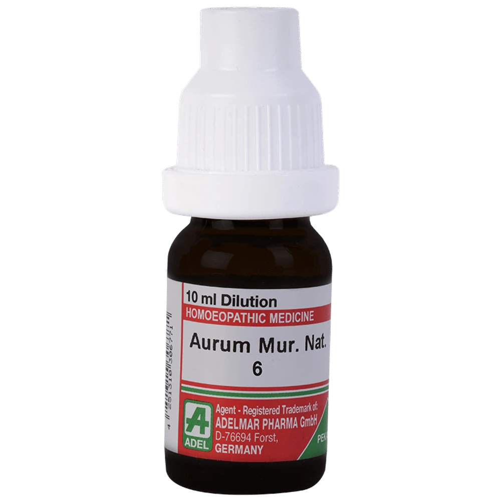 ADEL Aurum Mur. Nat. Dilution 6 bottle of 30 ml Dilution