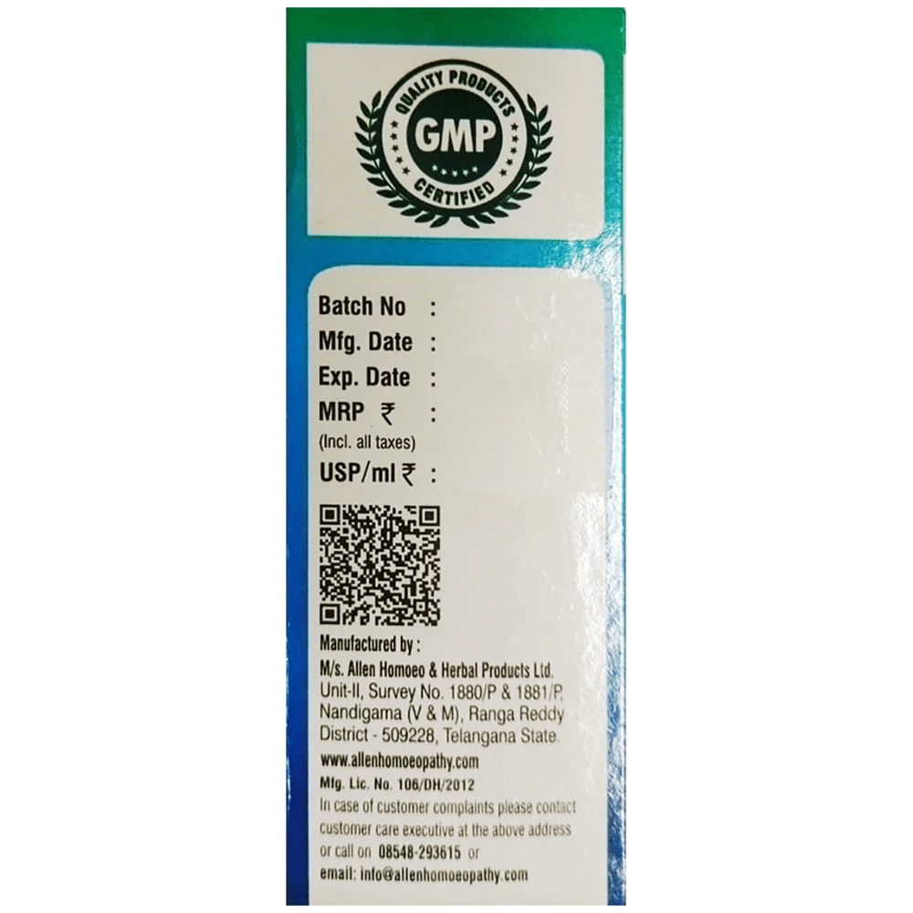 Allen A82 Premature Greying Of Hair Drop bottle of 30 ml Drop