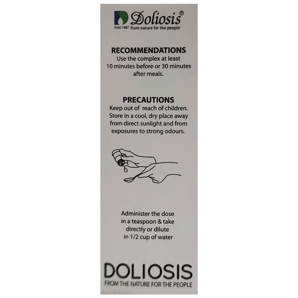 Doliosis D32 Diarrhoea Liquid Complex bottle of 30 ml Drop