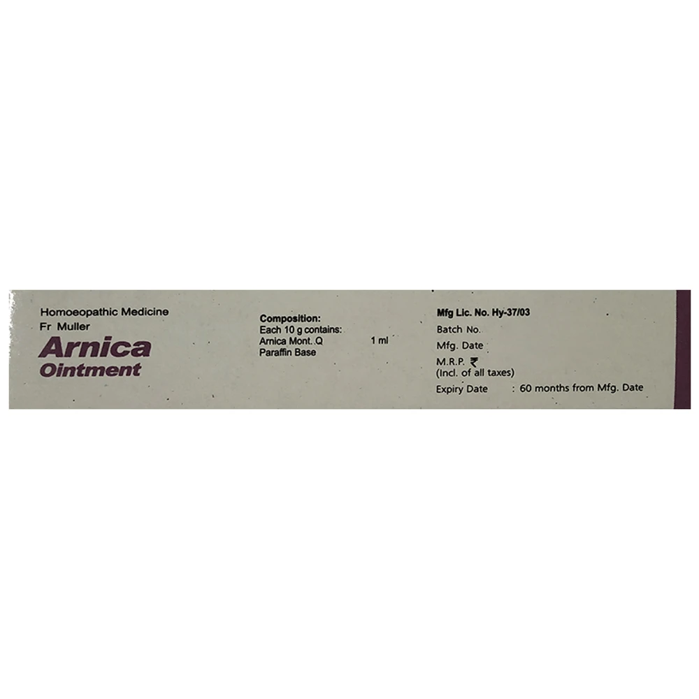 Fr Muller Arnica Ointment tube of 15 gm Ointment