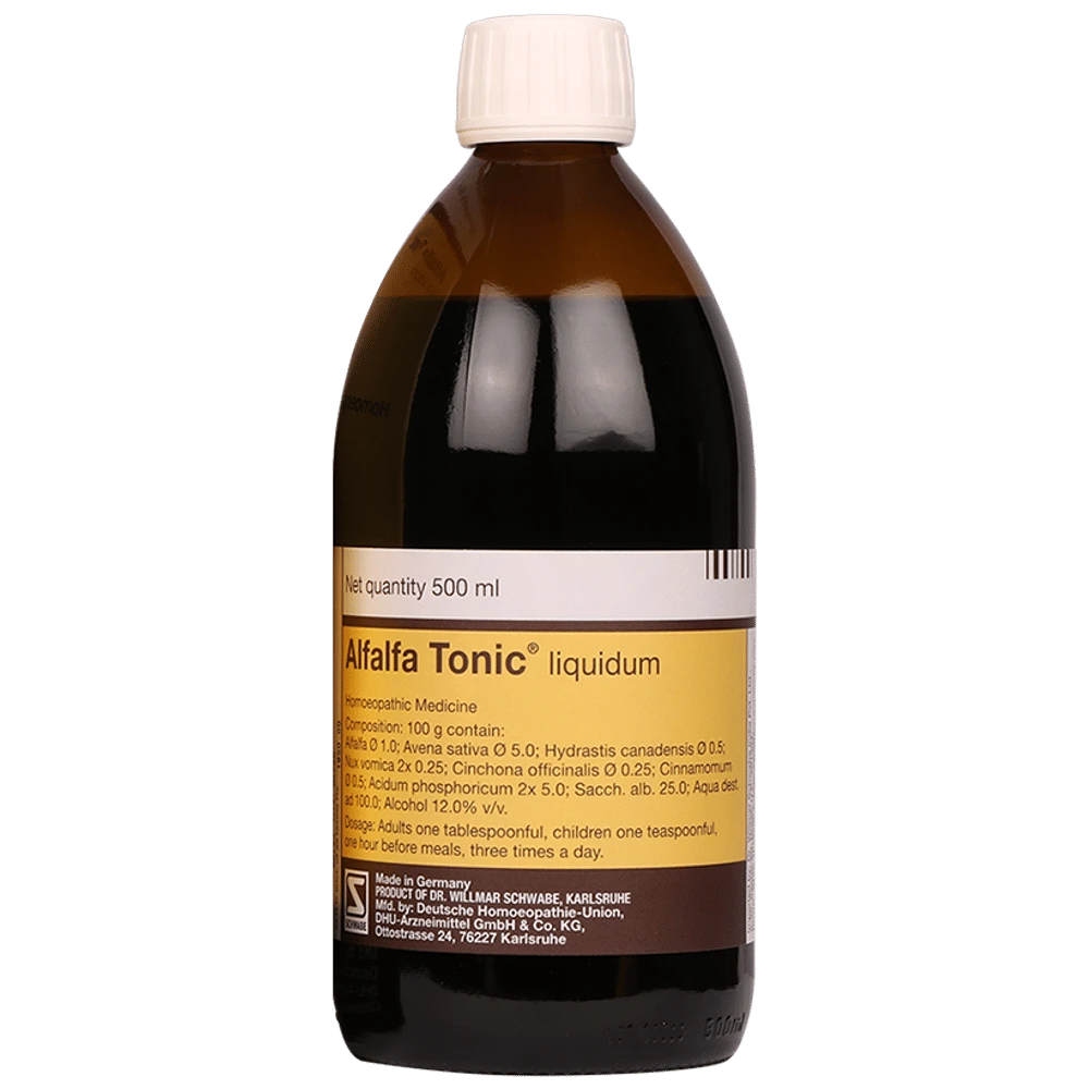 Dr Willmar Schwabe Germany Alfalfa Tonic bottle of 500 ml Tonic