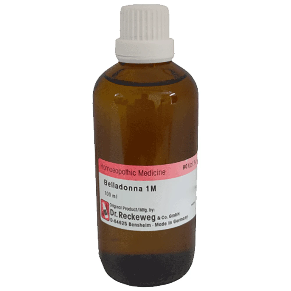 Dr Reckeweg Belladonna Dilution (100ml Each) 1M box of 1 ml Bottle