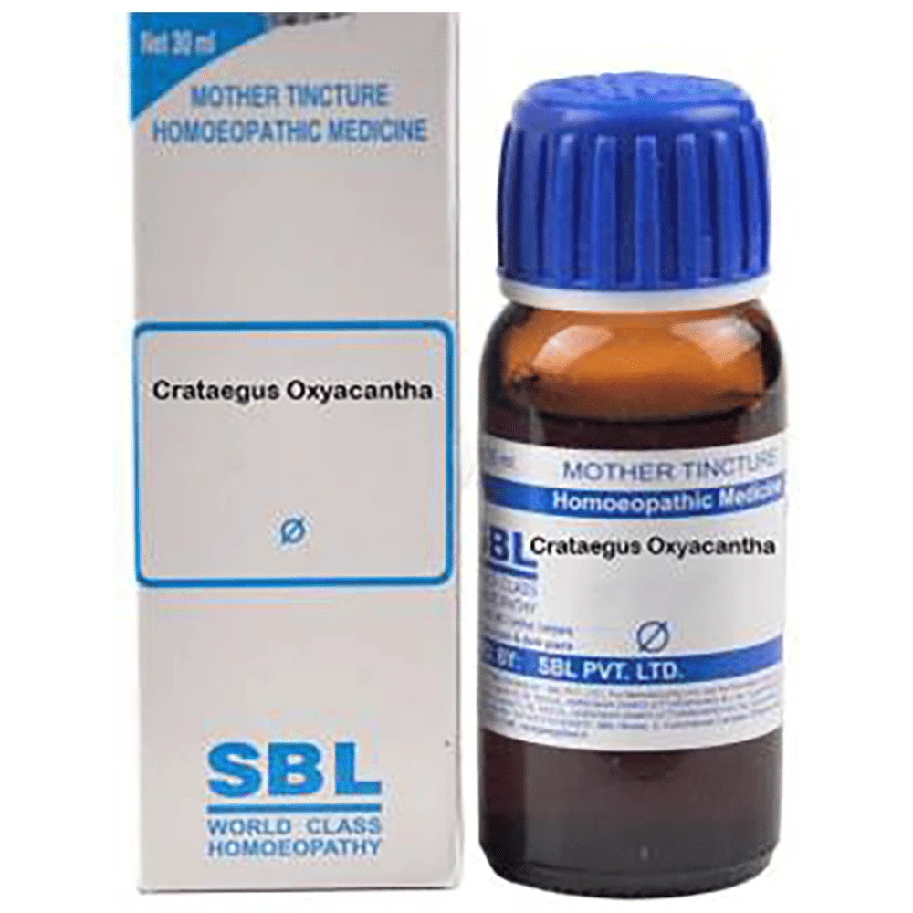 SBL Crataegus Oxyacantha Q Mother Tincture bottle of 30 ml Mother Tincture